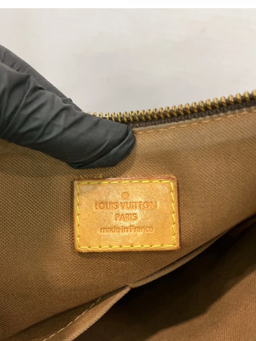 Louis Vuitton Odeon PM Monogram Crossbody Bag in Brown and Tan - Picture 9 of 11